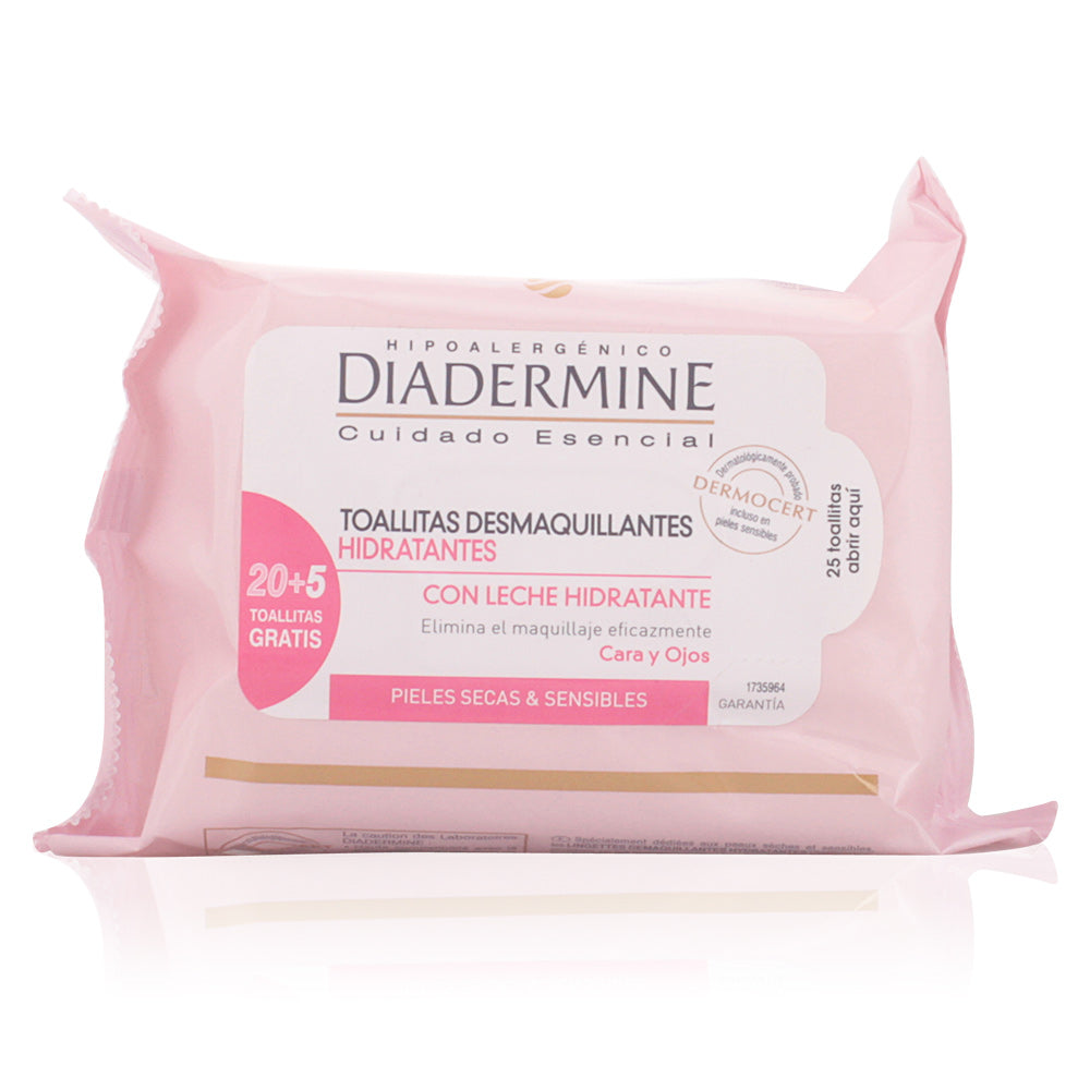 MAKE-UP REMOVER WIPES moisturizing dry-sensitive skin 25 u