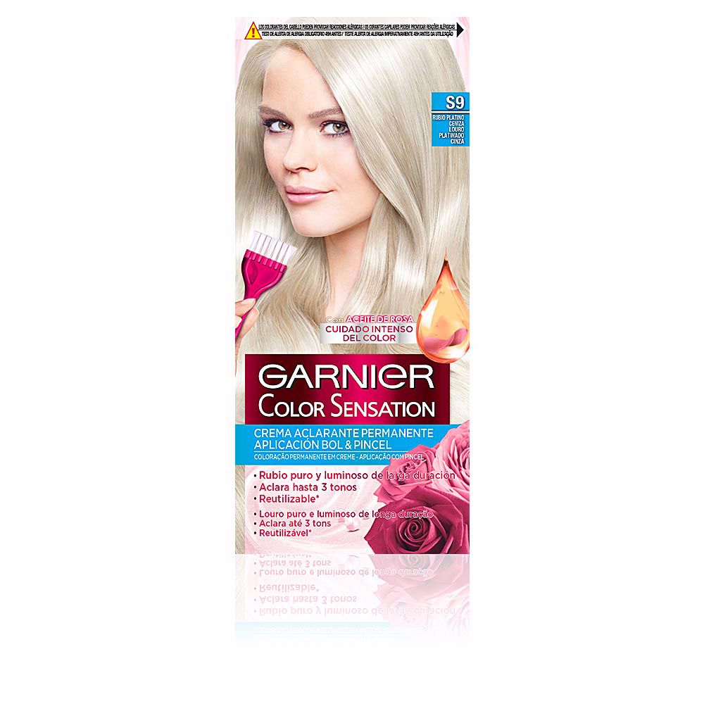 COLOR SENSATION #S9-ash platinum blonde 120 gr