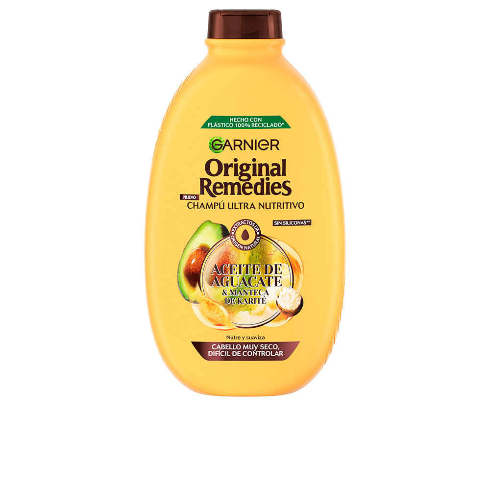 ORIGINAL REMEDIES avocado and shea shampoo 600 ml