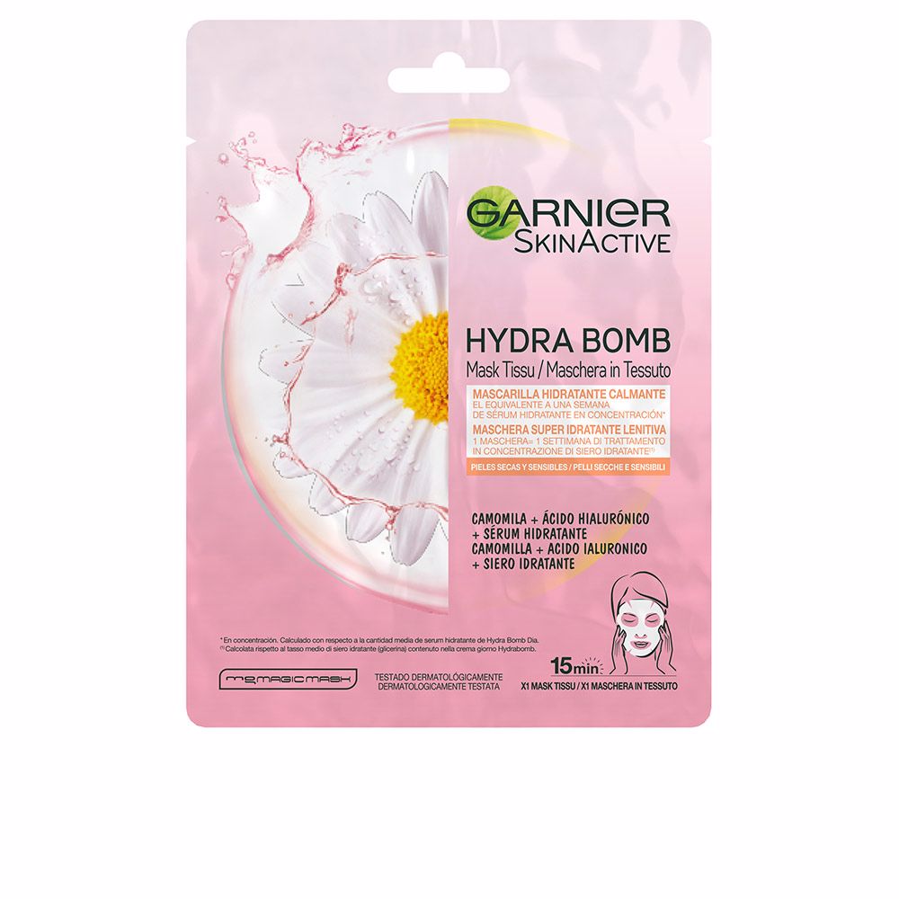 SKINACTIVE HYDRABOMB mascarilla facial hidratante calmante pieles secas-sensibles 1 u