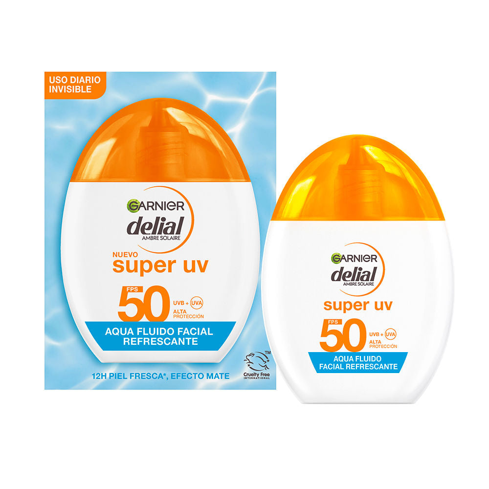 DELIAL SUPER UV aqua refreshing facial fluid SPF50 40 ml