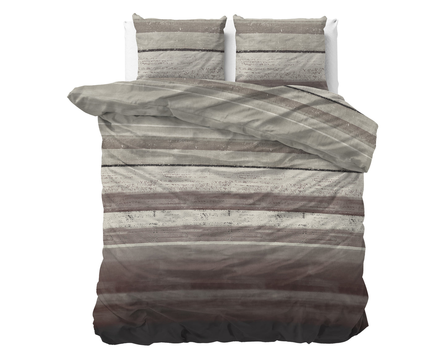 Duvet Cover Set Flannel Marcus Taupe 200 x 200/220