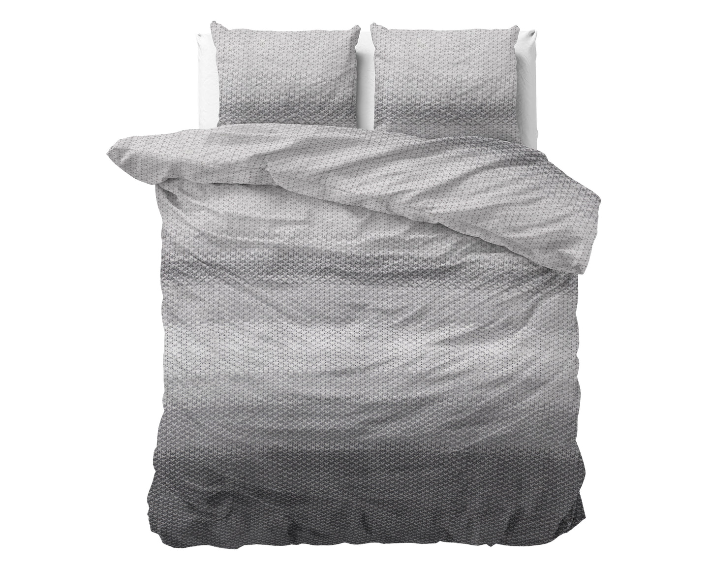 Duvet Cover Set DH Flannel Tamar Gray 240 x 220