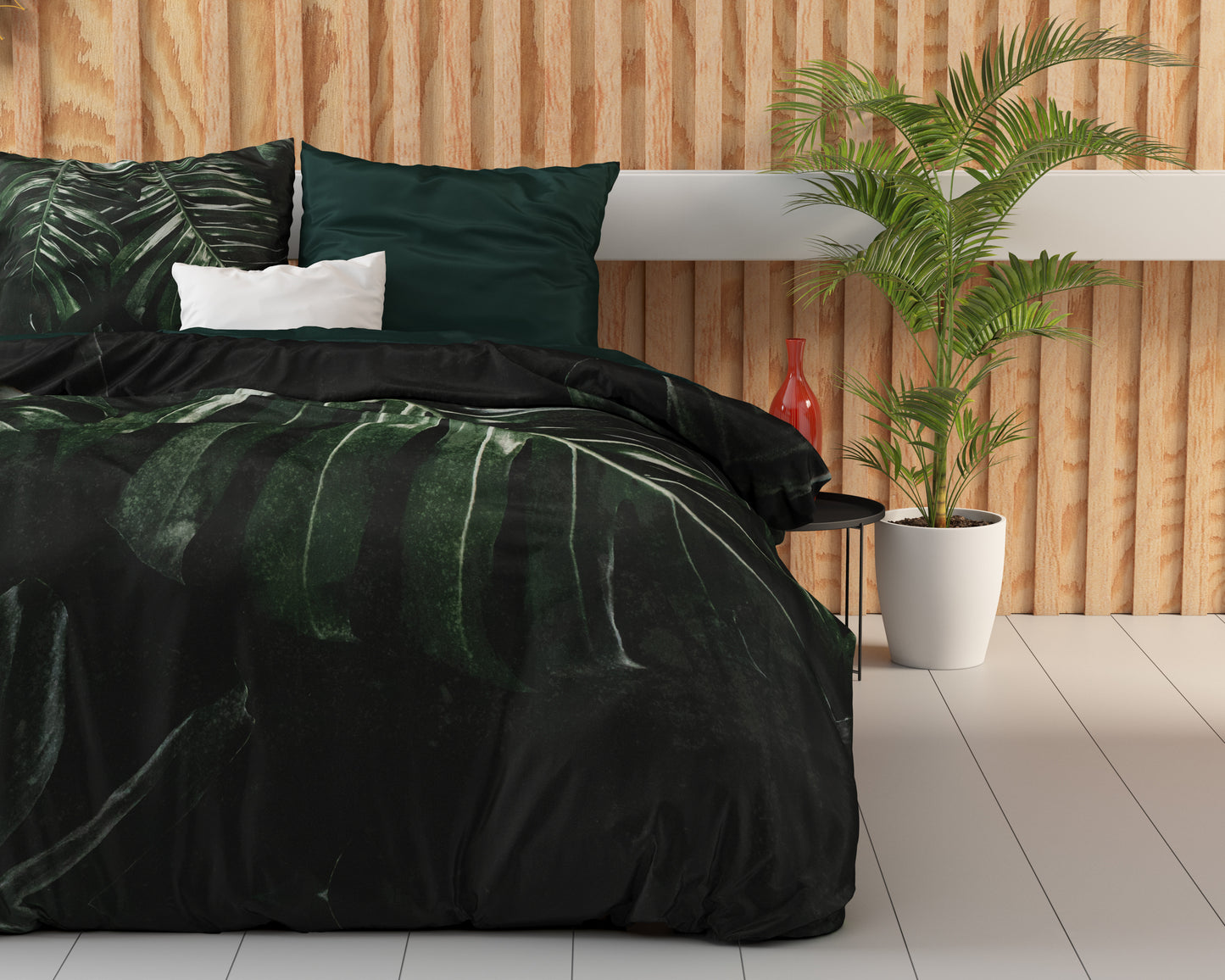 Duvet Cover Set Walker Green 200 x 220