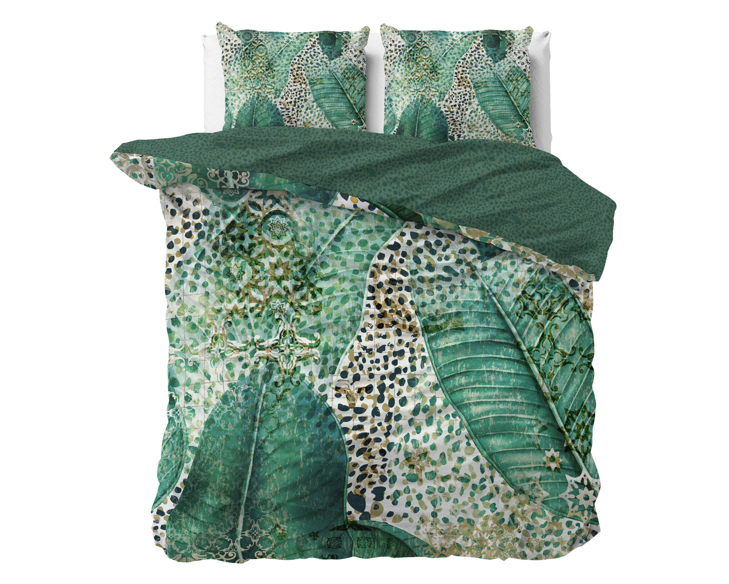Duvet Cover Set Morena Green 240 x 200/220