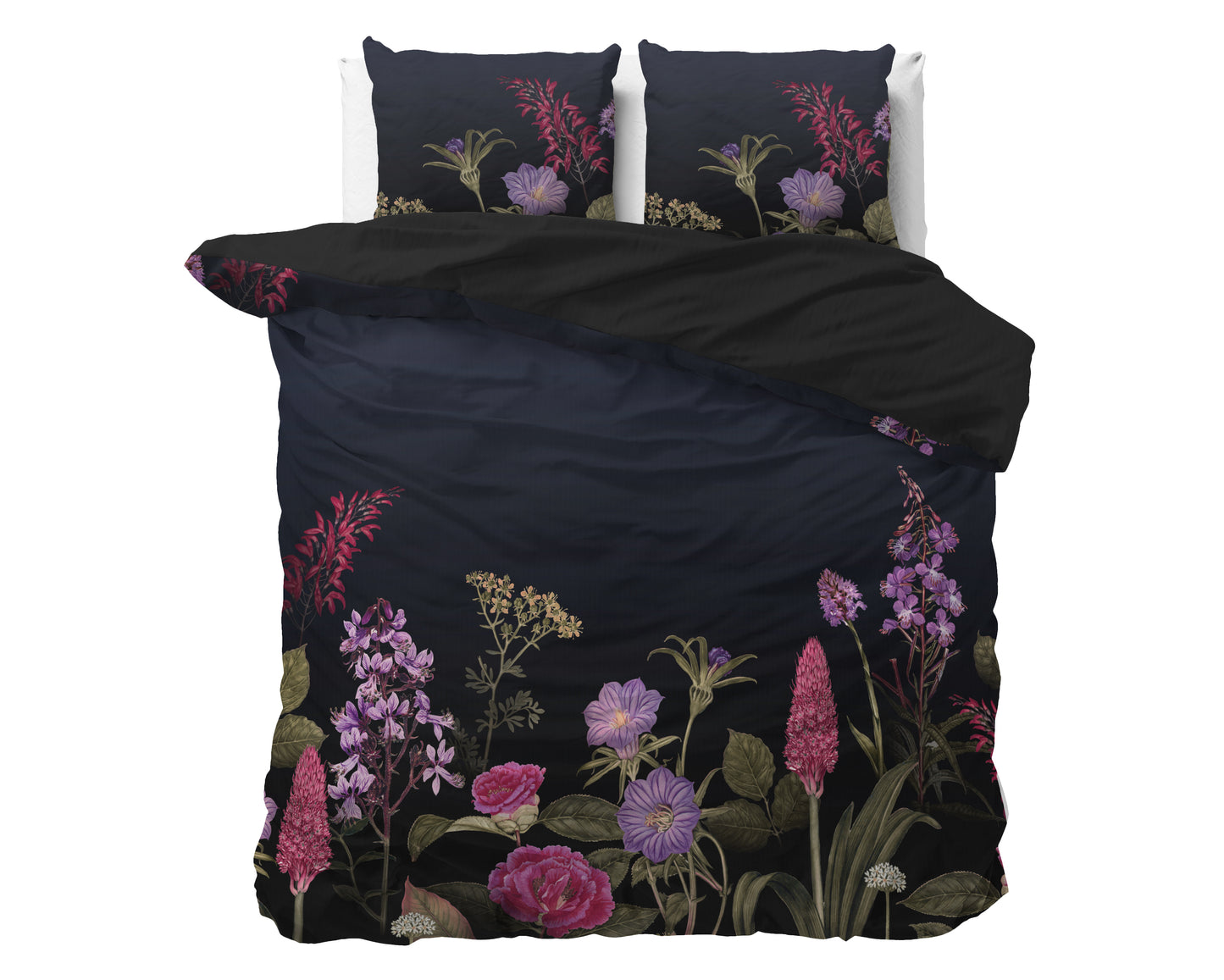 Duvet Cover Set Feline Black 240 x 200/220