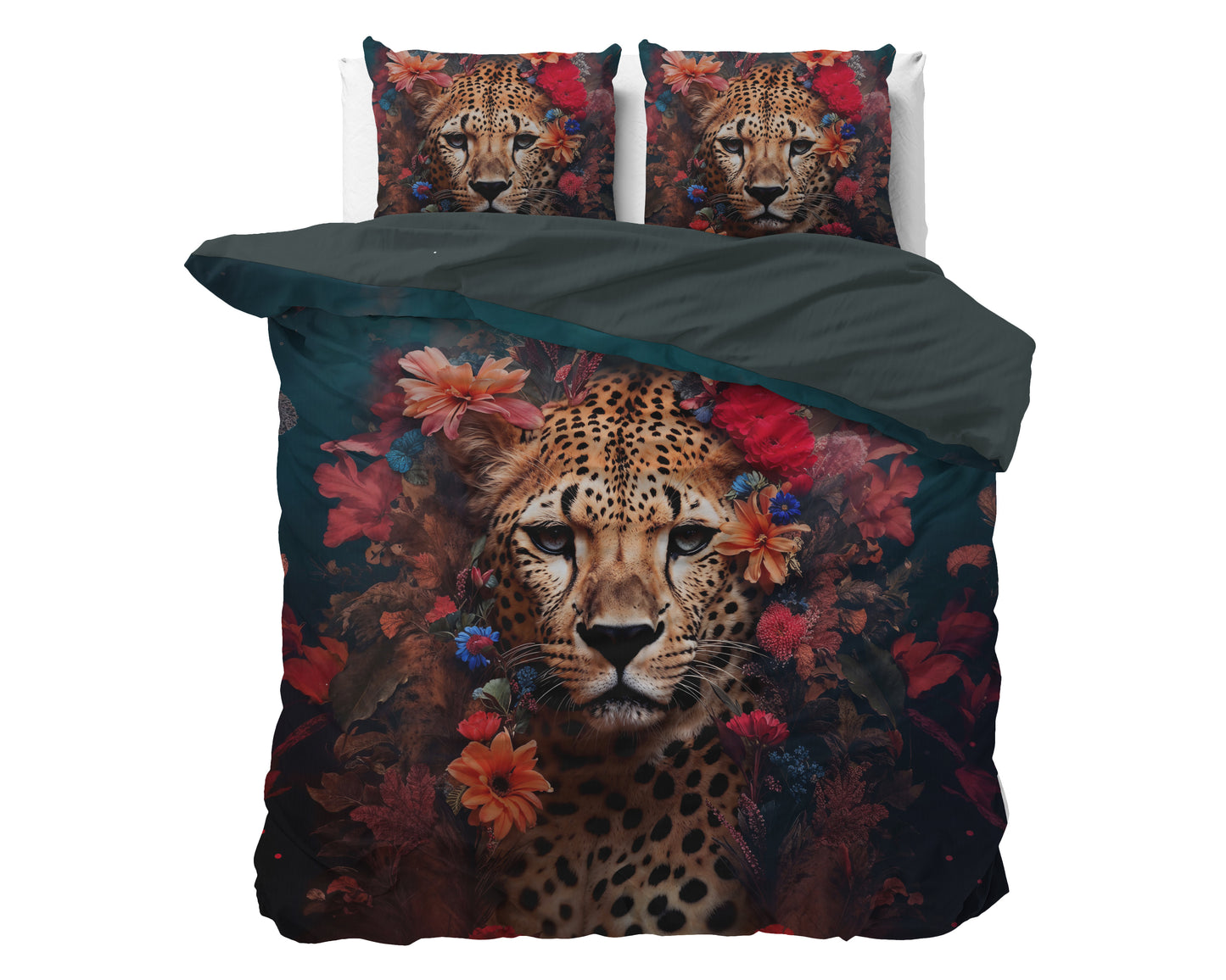 Duvet Cover Set Leopardo Multi 200 x 200/220