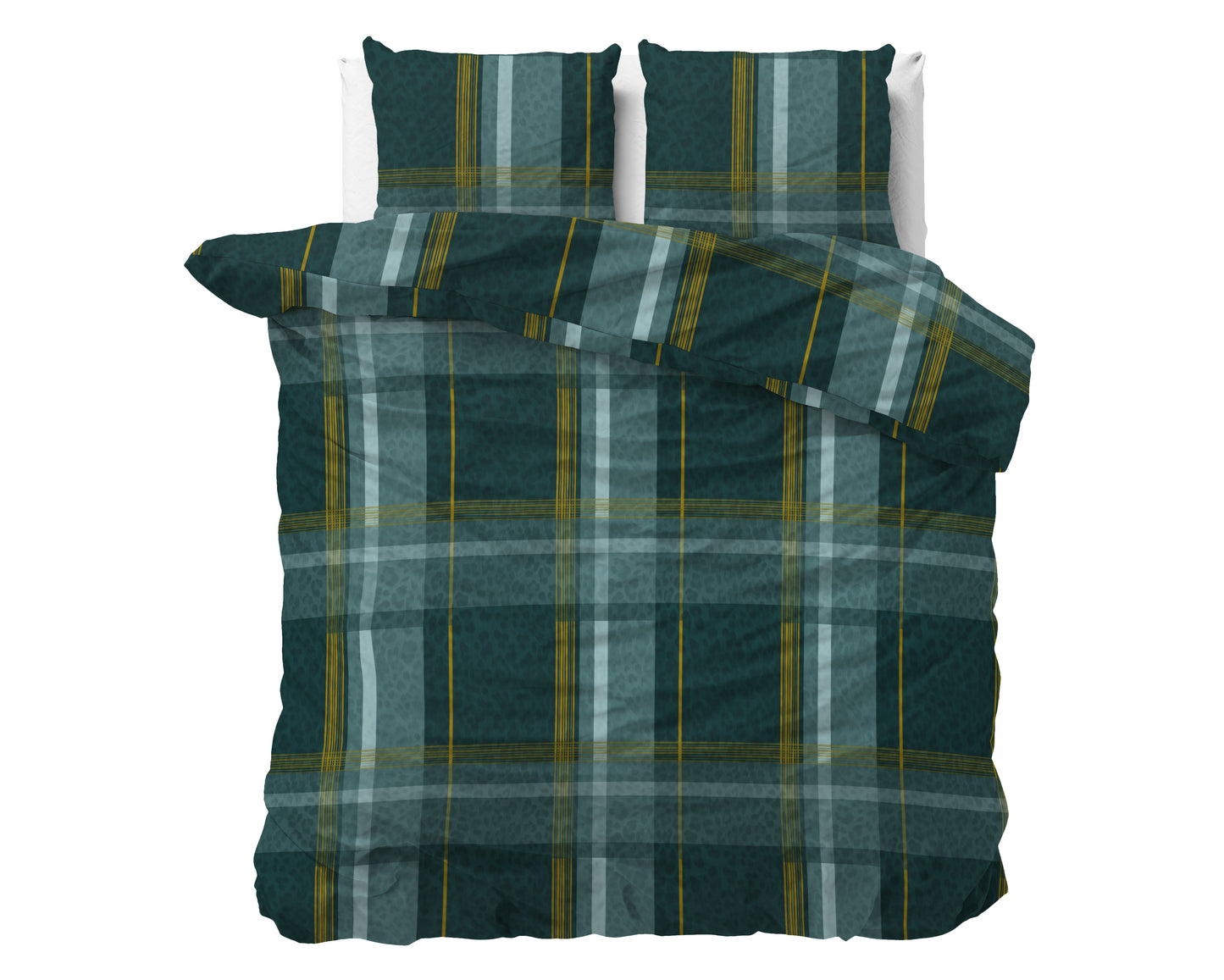 Duvet Cover Set Zoni Green 140 x 200/220