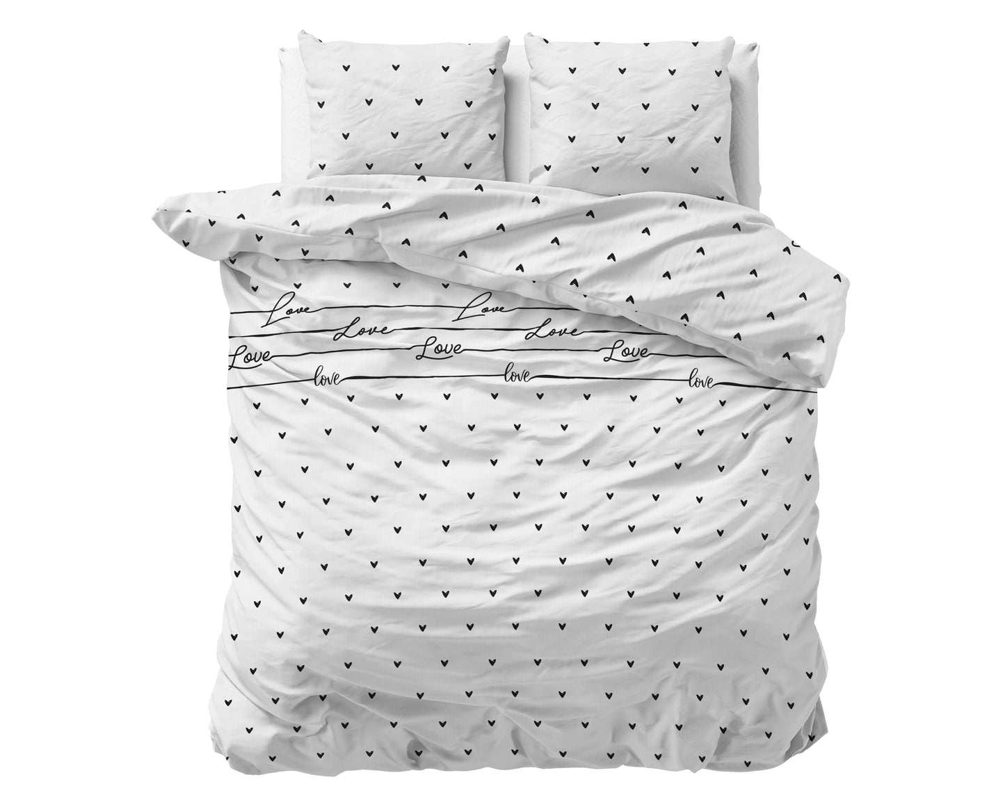 Duvet Cover Set Love On Love White 240 x 200/220