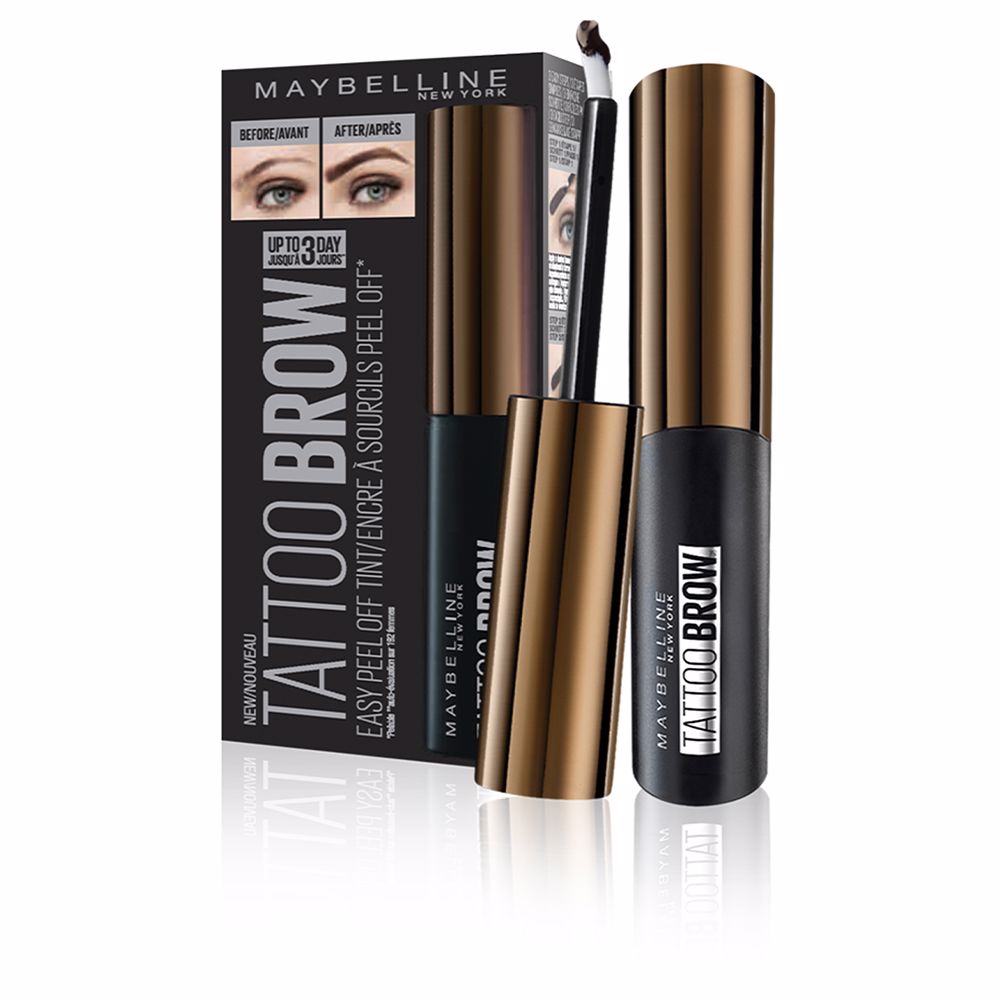 TATTOO BROW easy peel off tint #3-dark brown