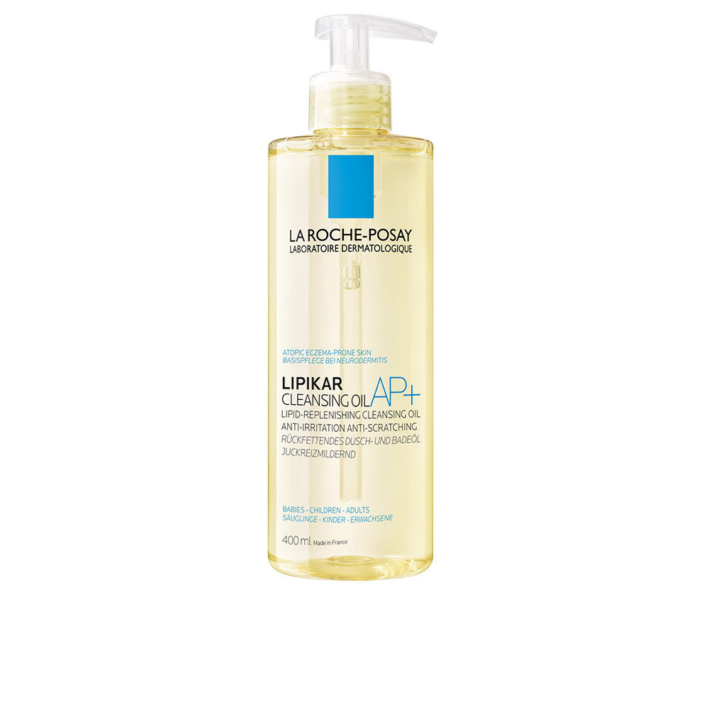 LIPIKAR AP+ Cleansing Oil Anti-irritation Body Cleanser for Atopic Skin 400 ml