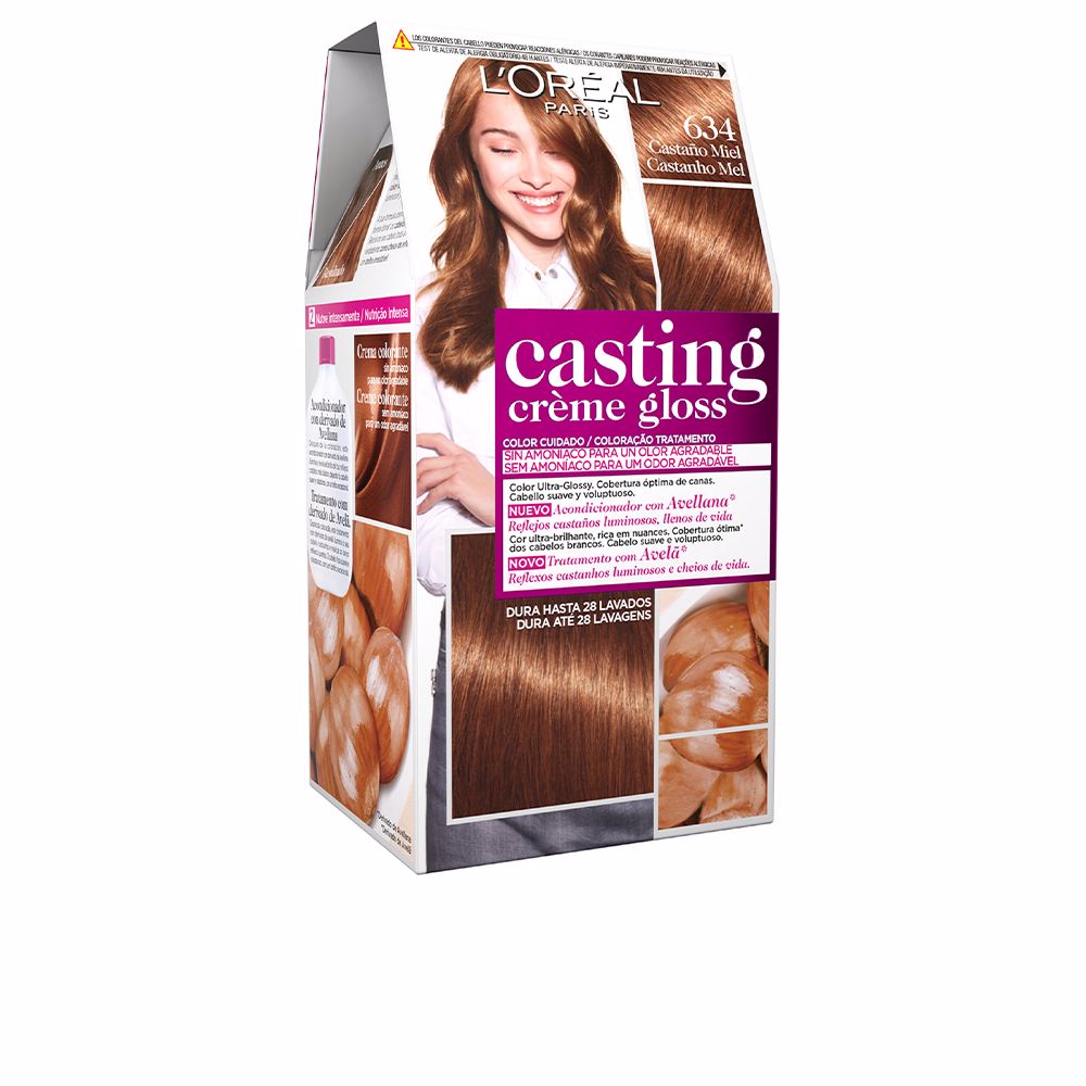CASTING CREME GLOSS #634-castaño miel 180 ml