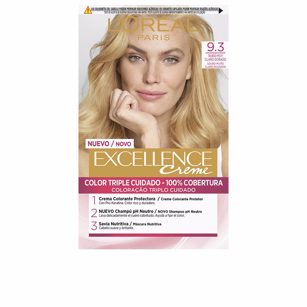 EXCELLENCE Creme dye #9.3-light light golden blonde 192 ml