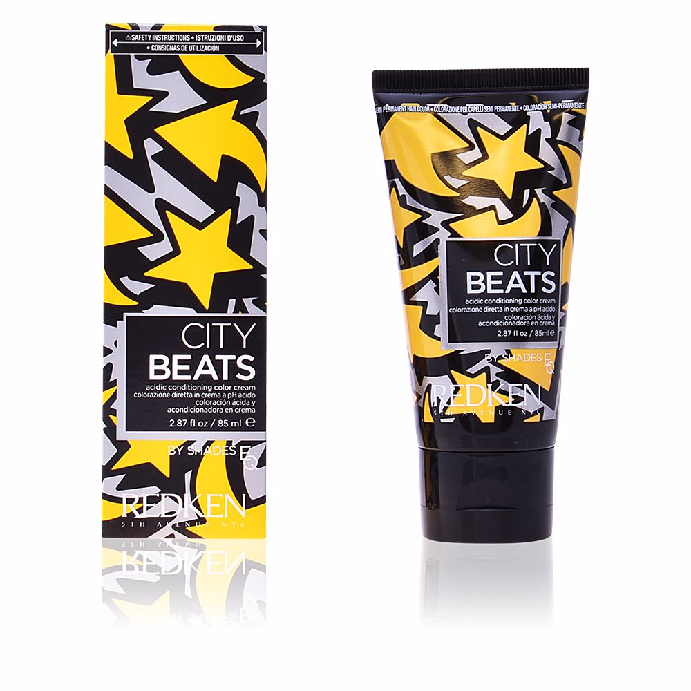 CITY BEATS acidic conditioning color cream #yellow cab 85 ml