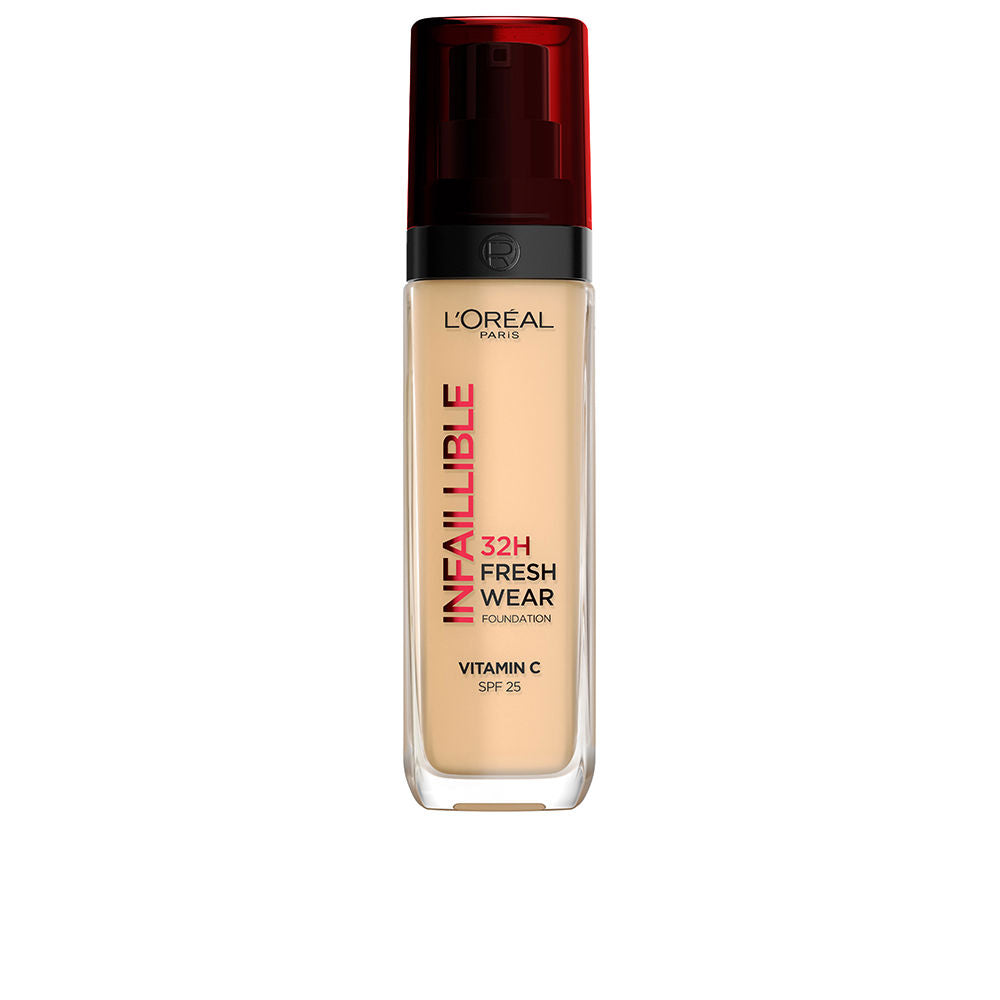 INFAILLIBLE 32h fresh wear makeup SPF25 #125-Warm Doré 30 ml