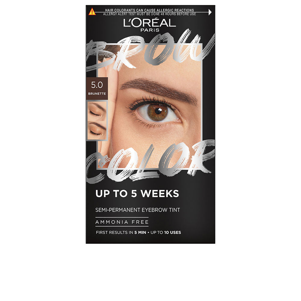 BROW COLOR eyebrow tint #5.0-brunette 4 u