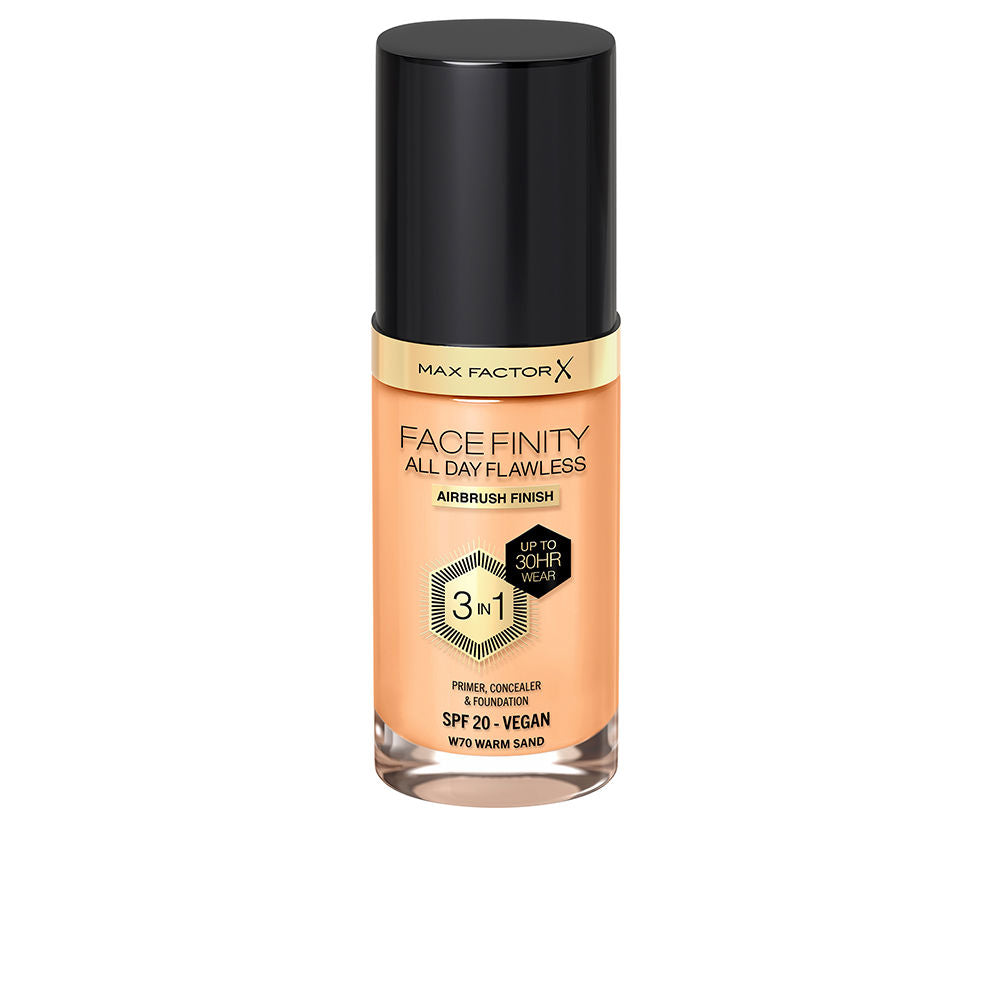 FACEFINITY 3IN1 primer, concealer & foundation #70-warm sand 30 ml