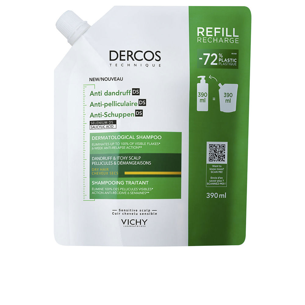 DERCOS anti-dandruff for dry hair refill 390 ml