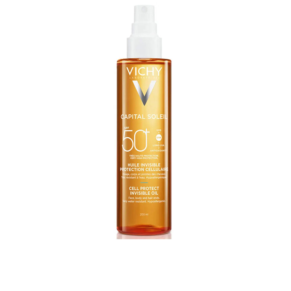 CAPITAL SOLEIL CELL PROTECT invisible photoprotective sun oil SPF50+ 200 ml