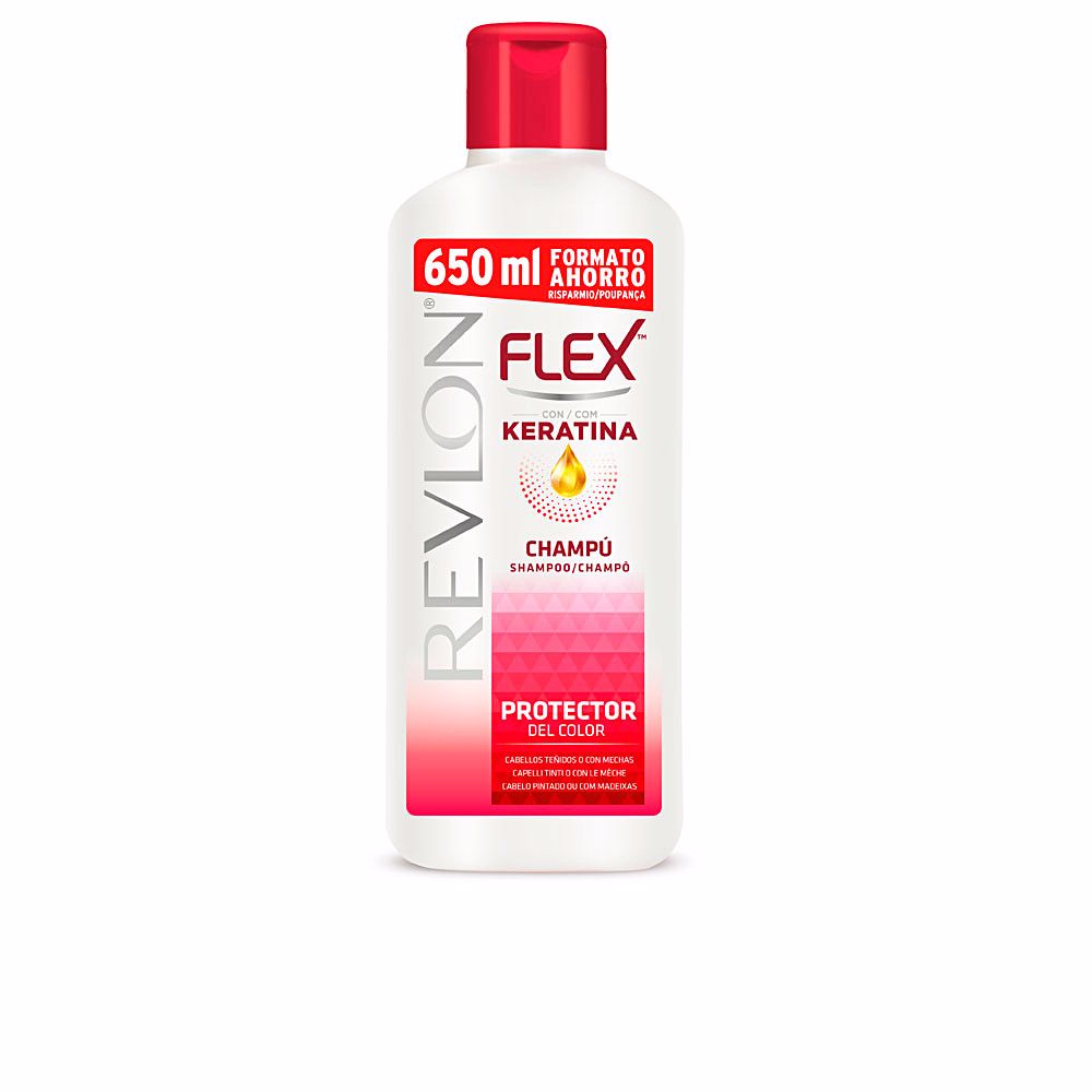 FLEX KERATIN protective color tinted shampoo 650 ml