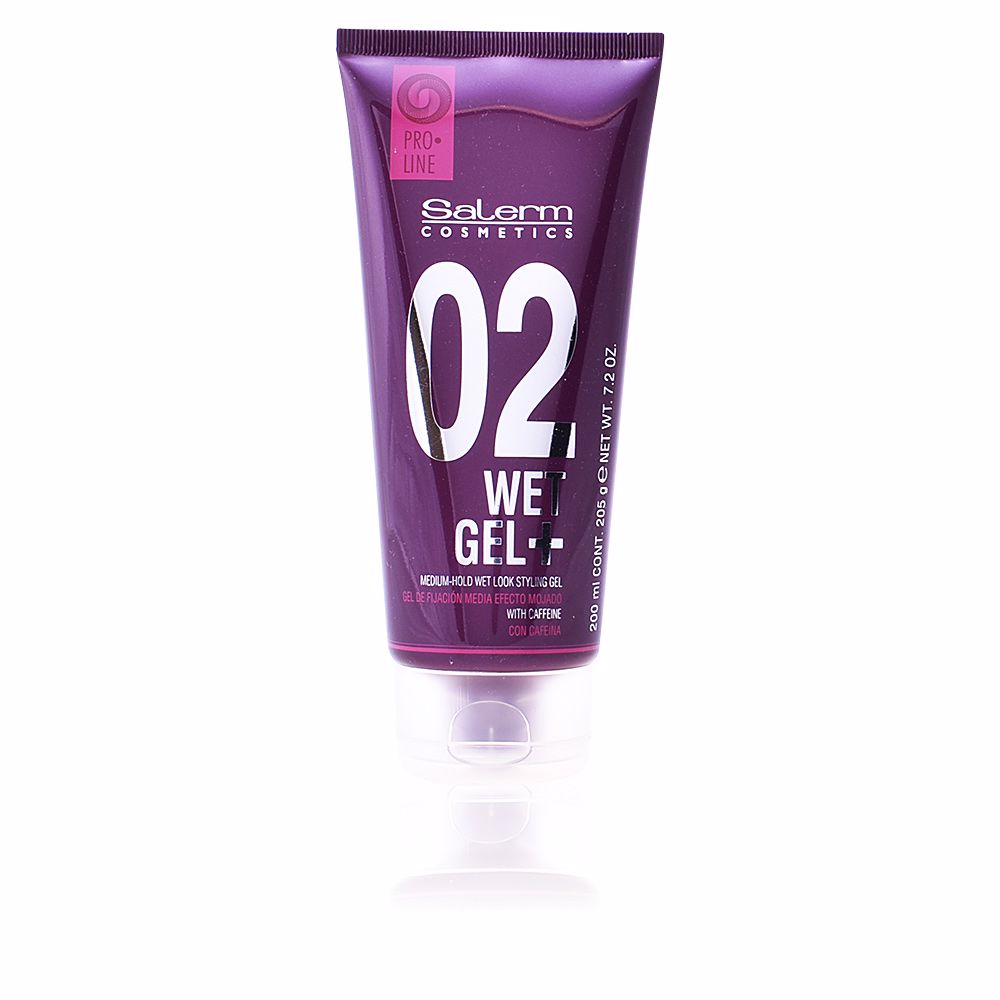 WET GEL+ medium hold wet look styling gel 200 ml