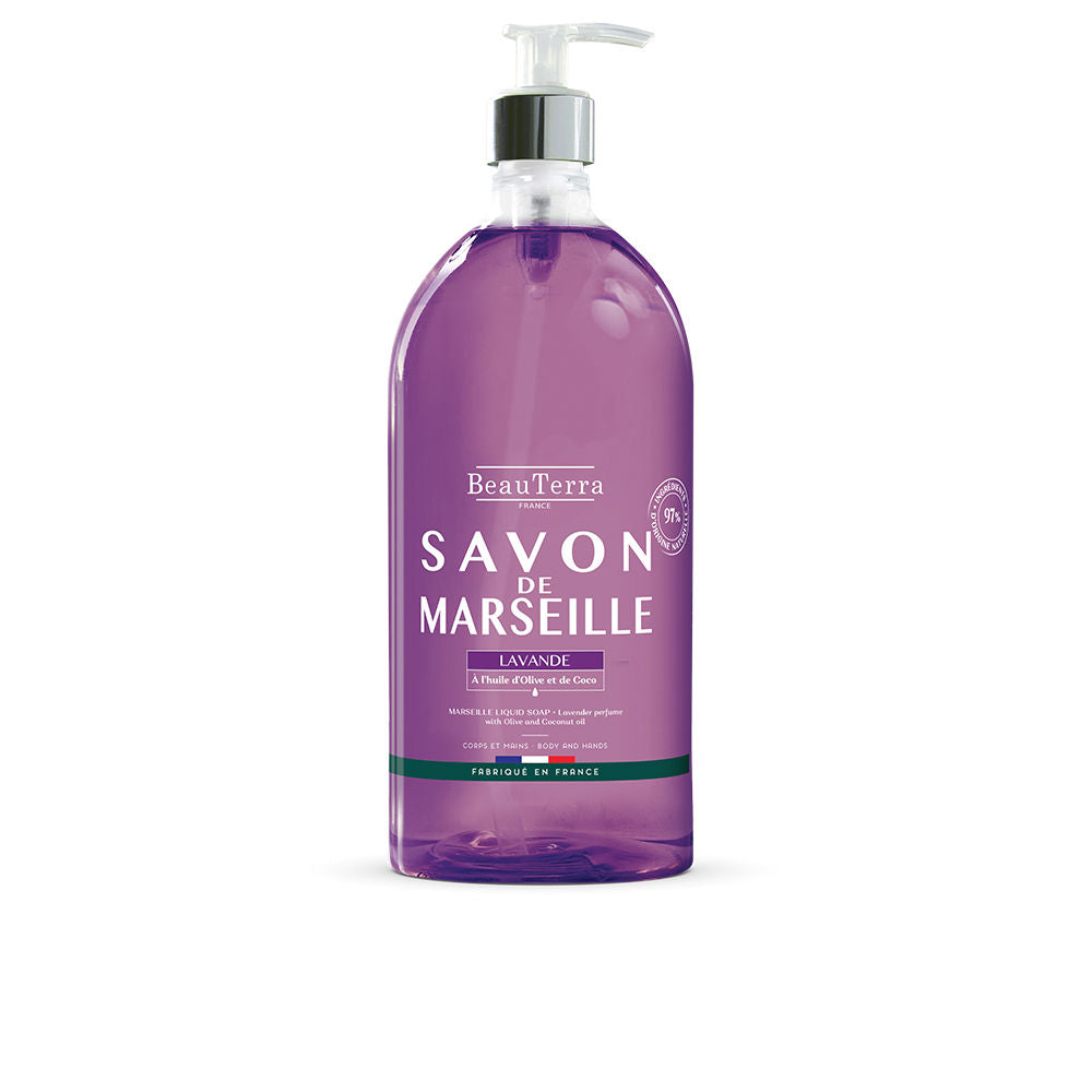 Beauterra Marseille Lavender Soap 1000 Ml - Salevare.com
