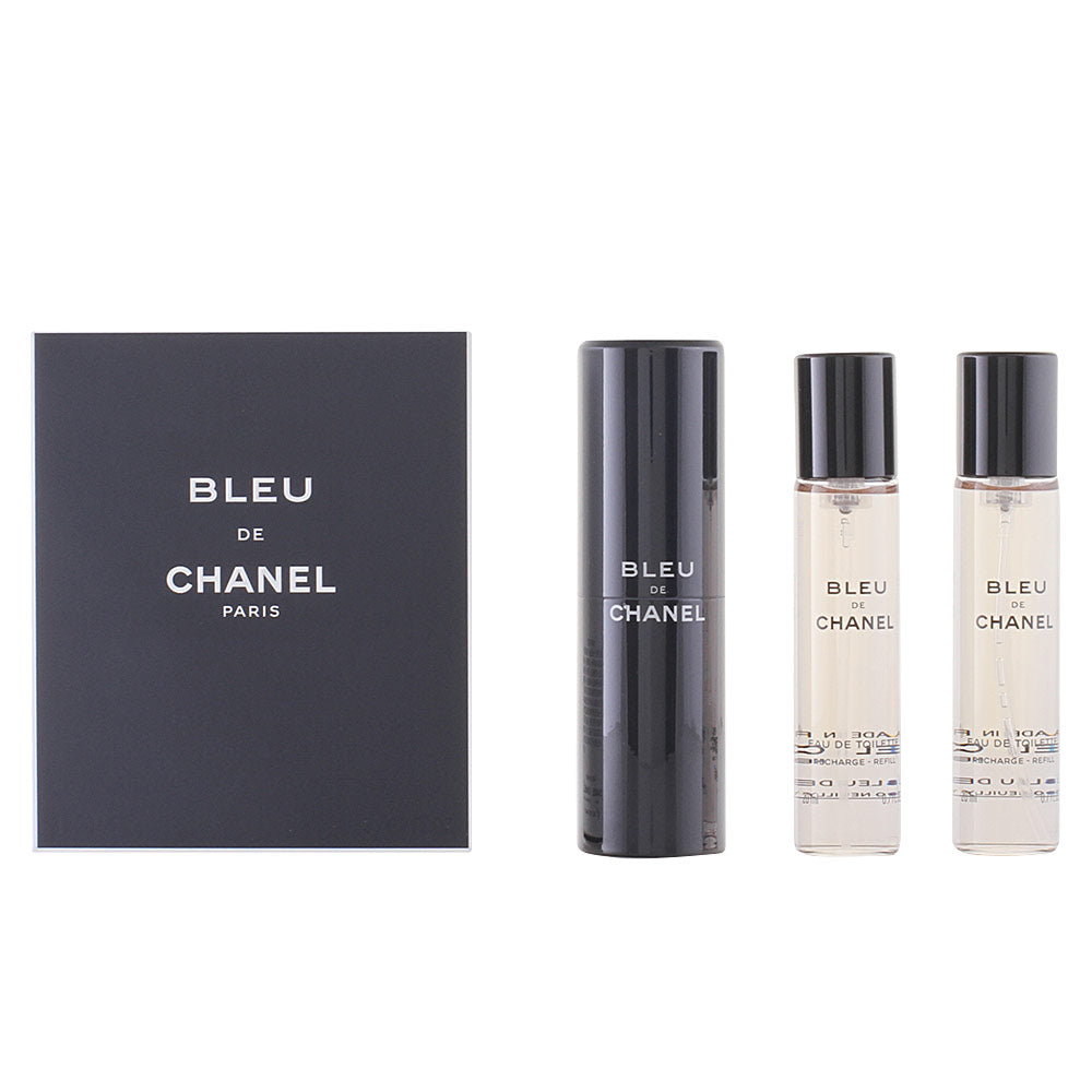 Chanel Bleu Eau De Toilette Refillable Spray 3 X 20 Ml - Salevare.com