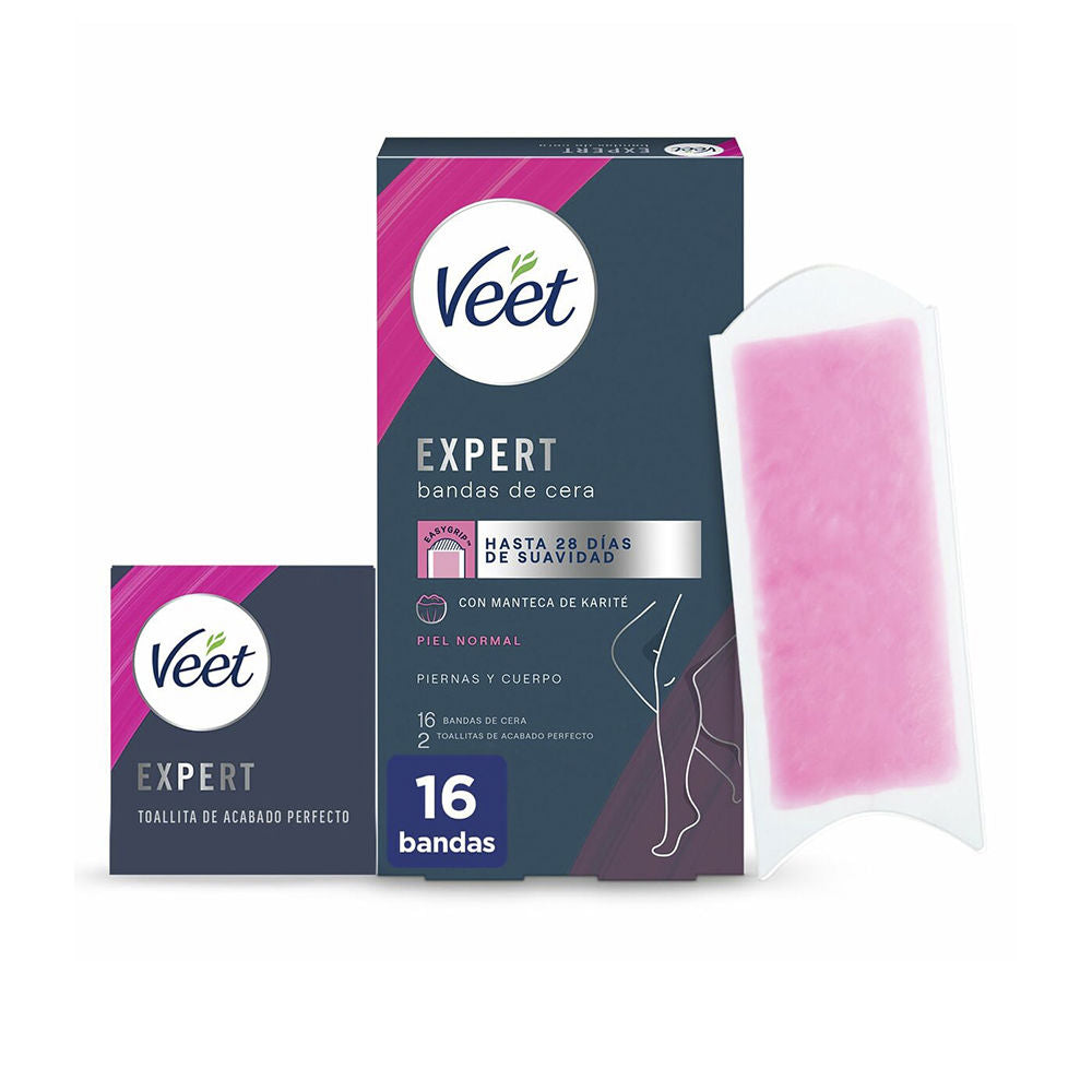 Veet Expert Body Wax Strips Normal Skin 16 U