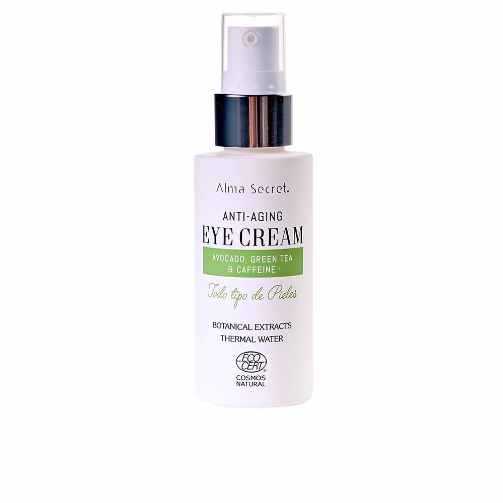 Alma Secret Anti-Aging Eye Cream With Avocado, Green Tea &Amp; Caffeine Botanical Extracts 30 Ml - Salevare.com