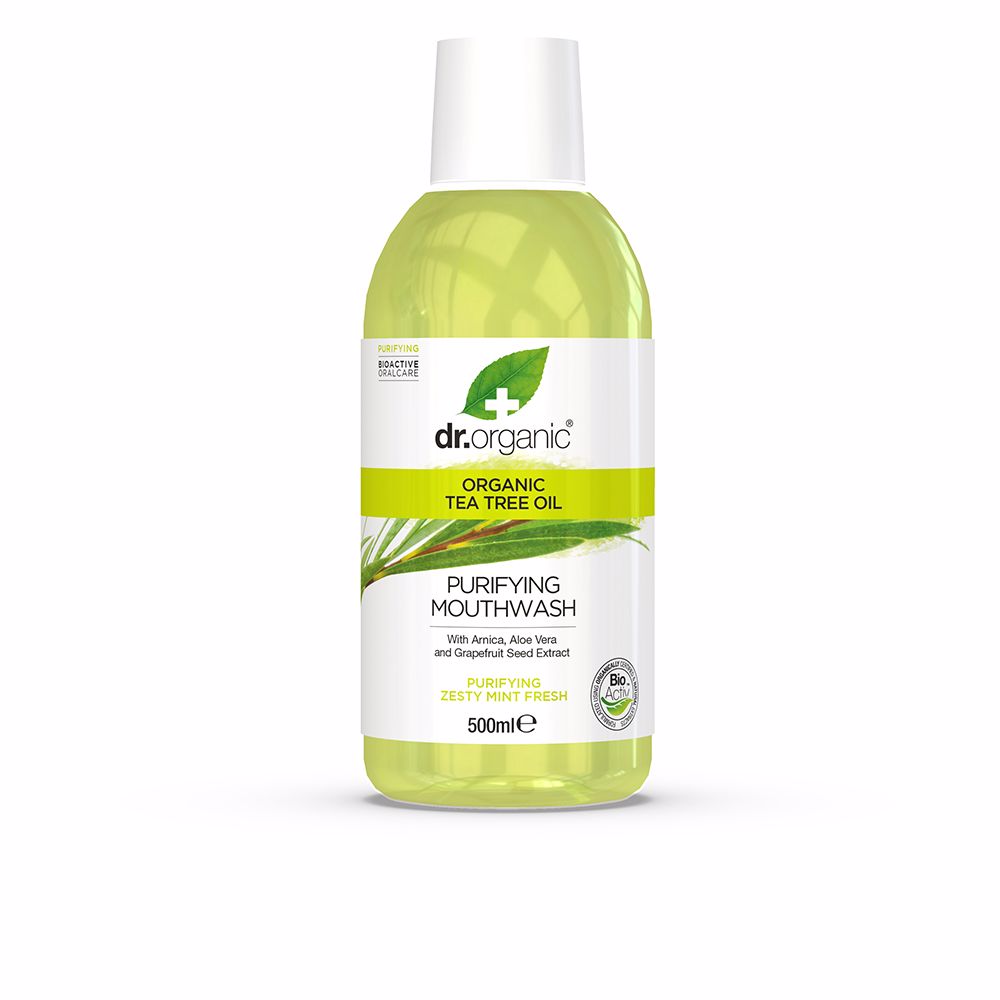 Dr. Organic Bioactive Organic Tea Tree Enjuage Bucal 500 Ml - Salevare.com