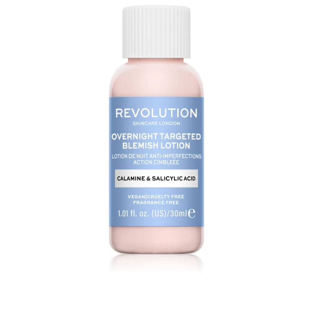 Revolution Skincare Overnight Targeted Blemish Lotion Calamine &Amp; Salicylic Acid 30 Ml - Salevare.com