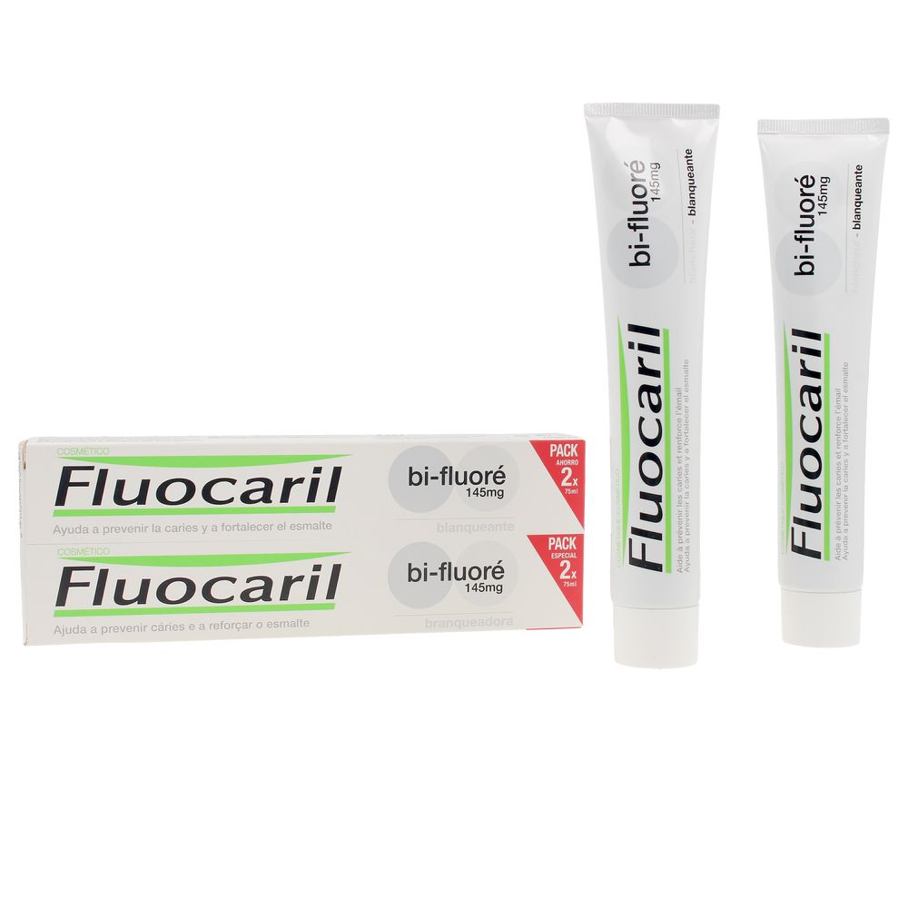 Fluocaril Bi-Fluoré 145Mg Dentífrico Blanqueador 2 X 75 Ml - Salevare.com