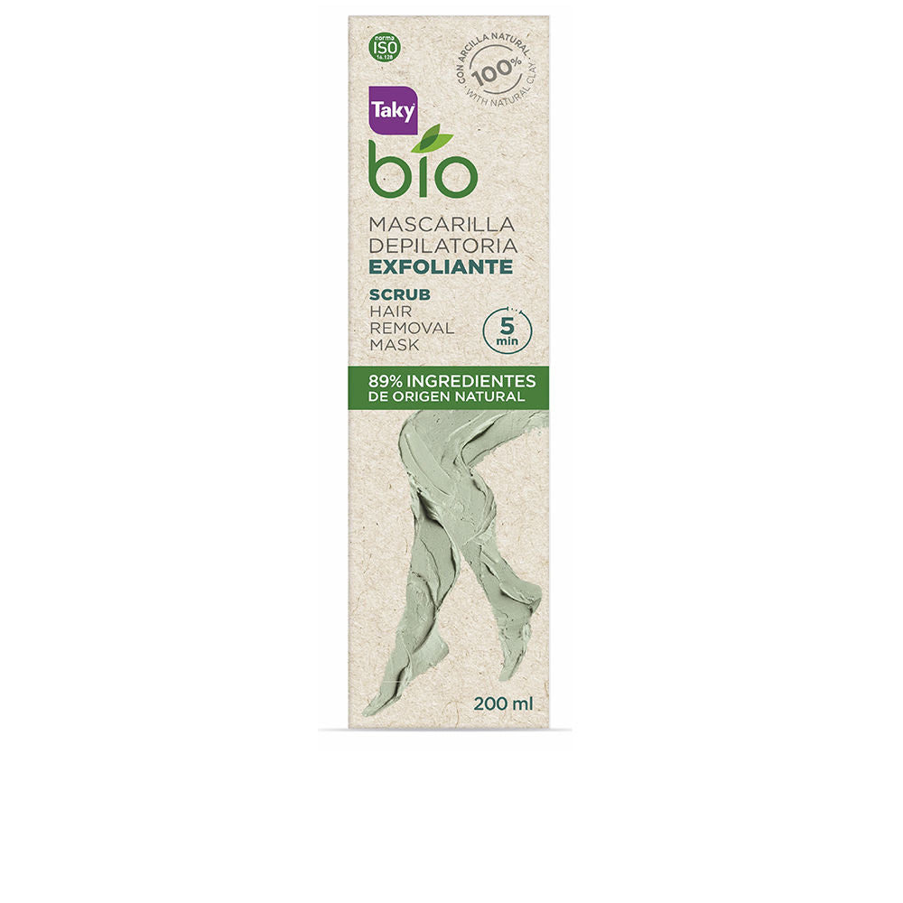 Taky Bio Natural Exfoliating Hair Removal Mask 200 Ml - Salevare.com