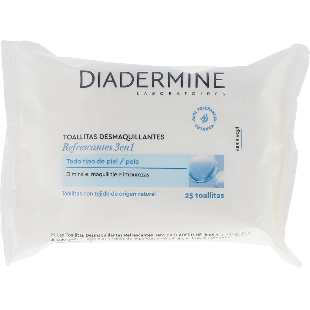 Diadermine Make-Up Remover Wipes For Normal-Combination Skin 25 U - Salevare.com
