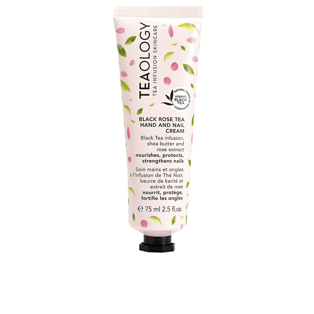 Teaology Black Rose Tea Hand And Nail Cream 75 Ml - Salevare.com