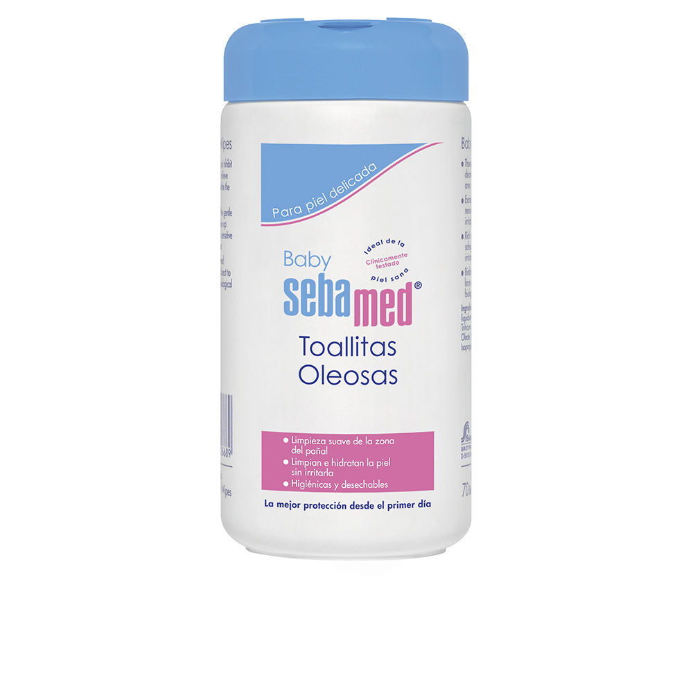 Sebamed Baby Oily Wipes 70 U - Salevare.com