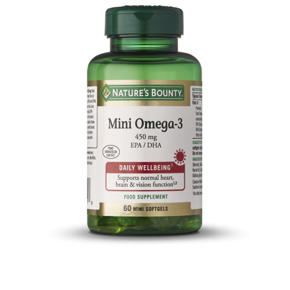 Nature'S Bounty Mini Omega-3 450 Mg 60 Mini Soft Capsules 60 U - Salevare.com