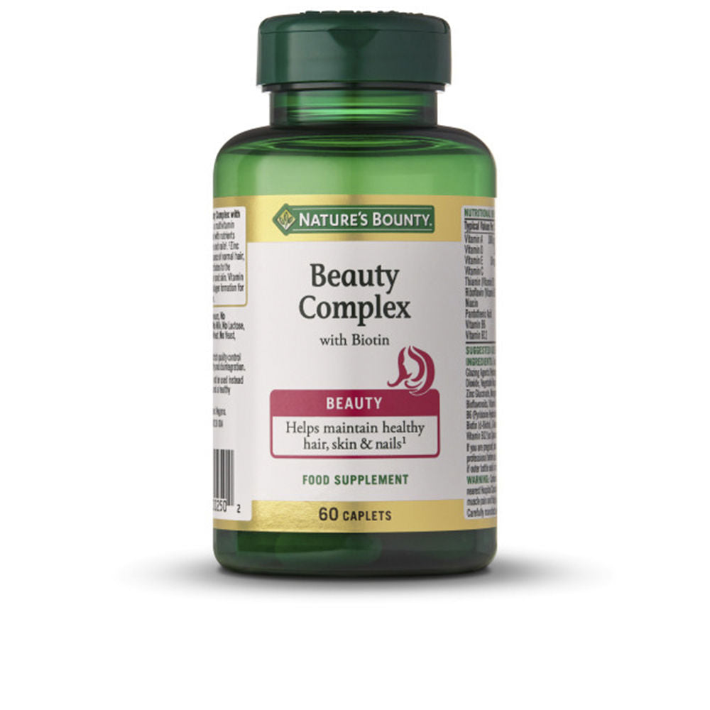 Nature'S Bounty Beauty Complex With Biotin 60 Capsules - Salevare.com