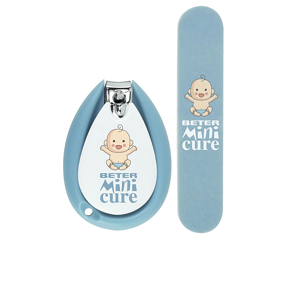 Beter Mini Cure Cuidado Uñas Bebés Azul Set 2 Pz - Salevare.com