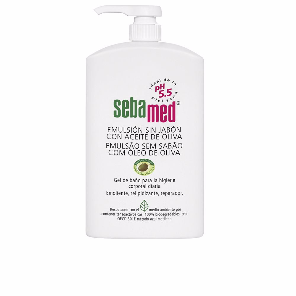 Sebamed Soap-Free Emulsion Bath Gel With Olive Oil 1000 Ml - Salevare.com