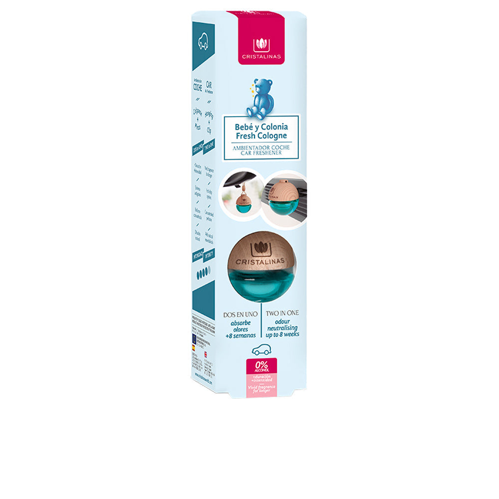 Cristalinas Car Air Freshener 0% #Baby 6 Ml - Salevare.com