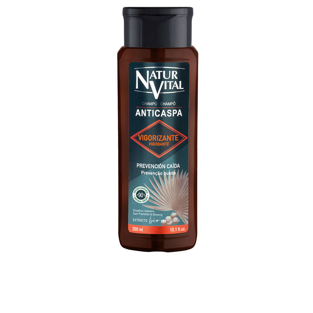 Natur Vital Anti-Dandruff Anti-Hair Loss Shampoo Men Invigorating 300 Ml