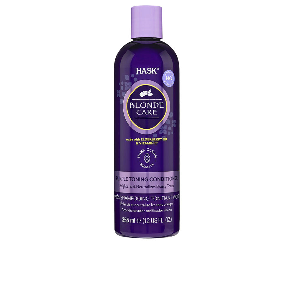 Hask Blonde Care Purple Toning Conditioner 355 Ml