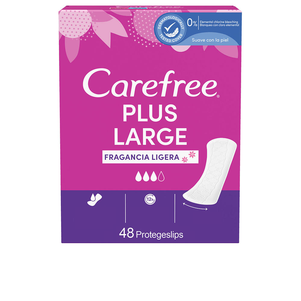 Carefree Carefree Plus Large Fragrance-Free Protector 48 U - Salevare.com