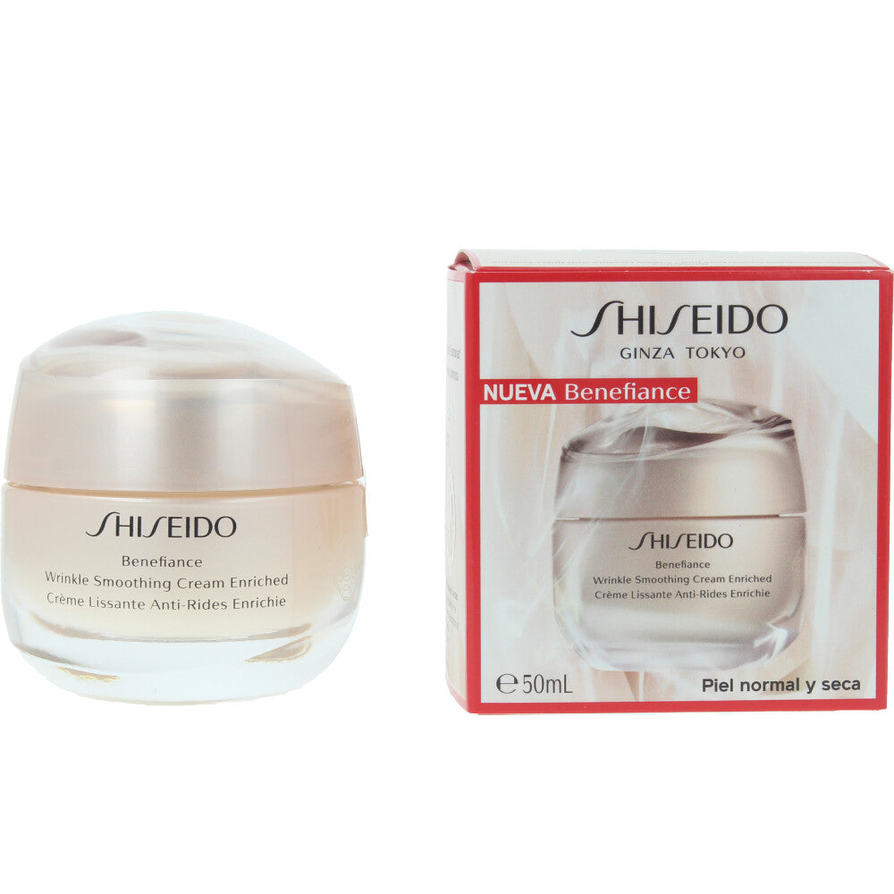 Shiseido Benefiance Wrinkle Smoothing Cream Enriched 50 Ml - Salevare.com