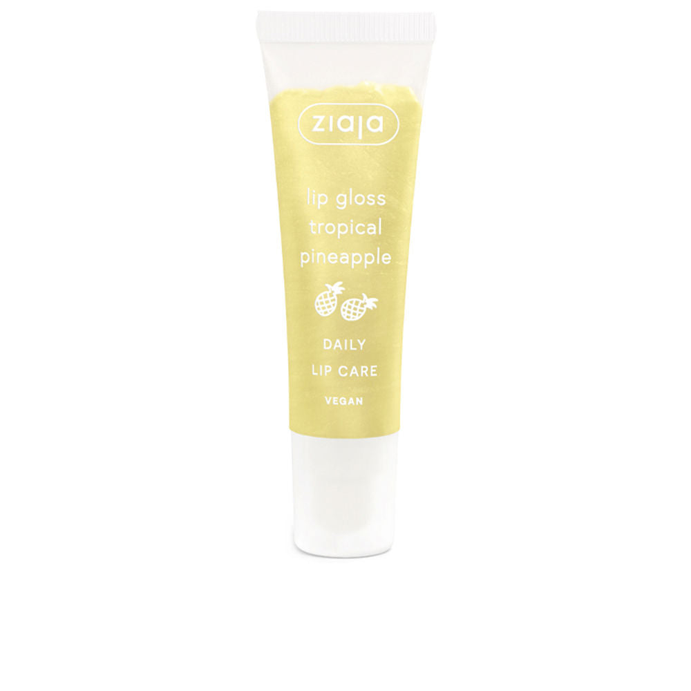 Ziaja Lip Balm With Shimmer Tropical Pineapple 12 Ml - Salevare.com