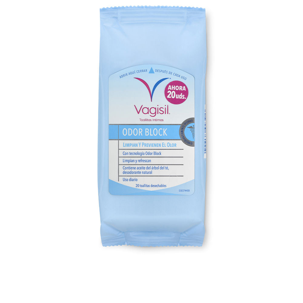 Vagisil Intimate Wipes Odorblock 20 U - Salevare.com