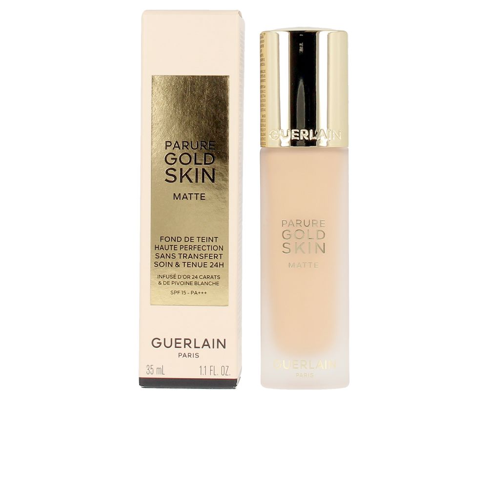 Guerlain Parure Gold Mate Fondo De Maquillaje Mate #2W 35 Ml - Salevare.com
