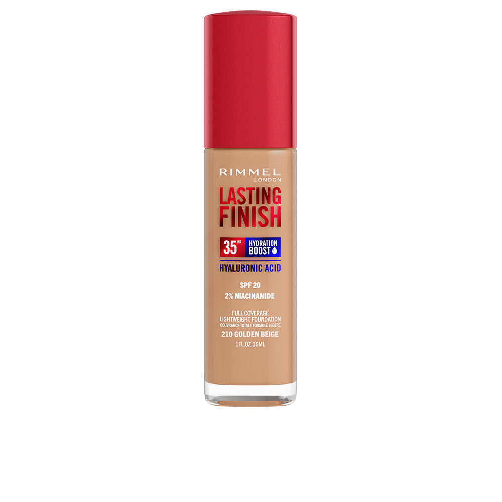 Rimmel London Lasting Finish Hydration Boost Spf20 #210-Golden Beige 30 Ml - Salevare.com