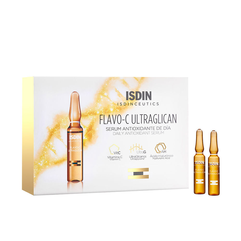 Isdin Isdinceutics Flavo-C Ultraglican Ampoules 30 X 2 Ml - Salevare.com